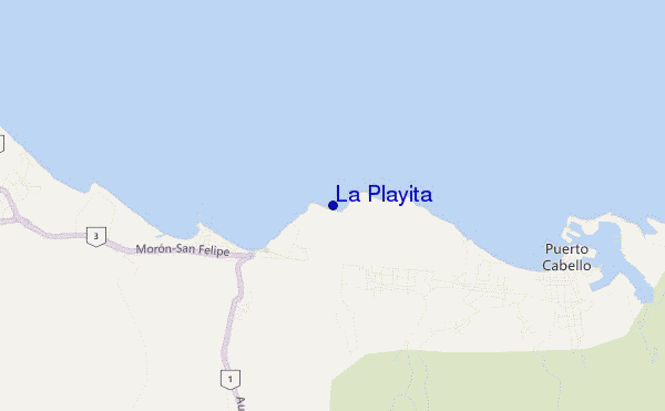 mappa di localizzazione di La Playita