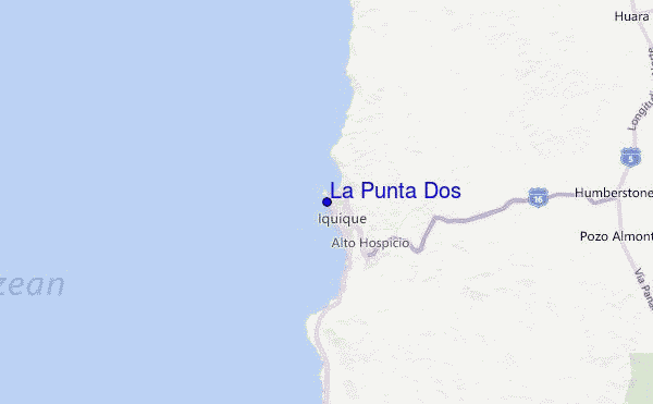 La Punta Dos Location Map