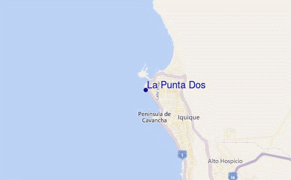 mappa di localizzazione di La Punta Dos