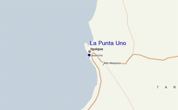 mappa di localizzazione di La Punta Uno