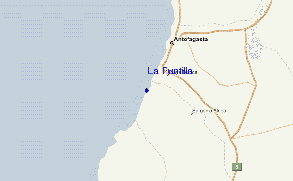 mappa di localizzazione di La Puntilla