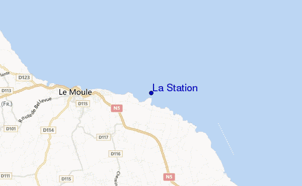 mappa di localizzazione di La Station