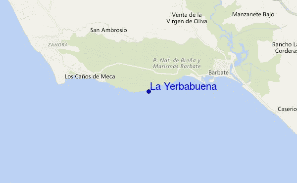 mappa di localizzazione di La Yerbabuena