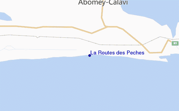 mappa di localizzazione di La Routes des Pêches