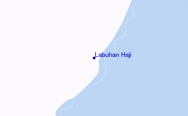 mappa di localizzazione di Labuhan Haji
