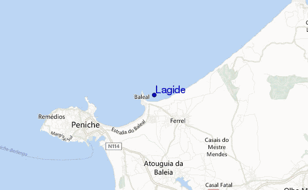 mappa di localizzazione di Lagide