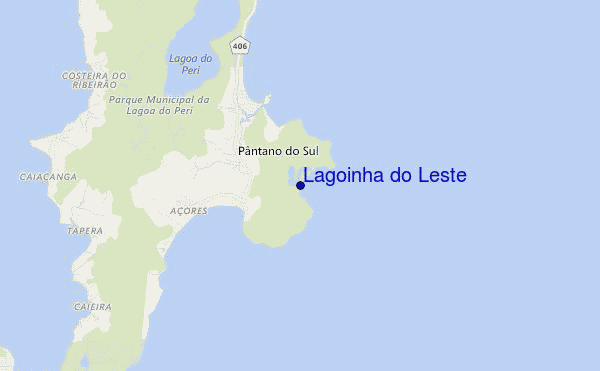 mappa di localizzazione di Lagoinha do Leste