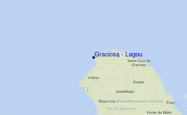 mappa di localizzazione di Graciosa - Lagou