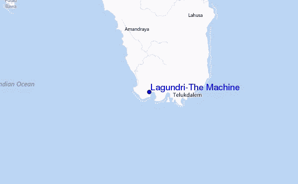 Lagundri-The Machine Location Map