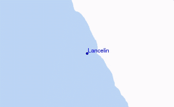mappa di localizzazione di Lancelin