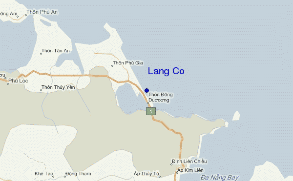 mappa di localizzazione di Lang Co