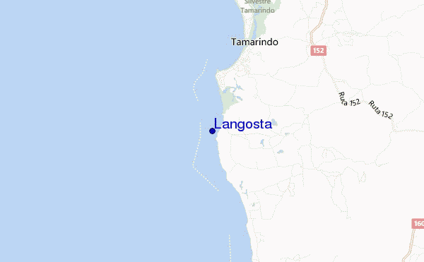 mappa di localizzazione di Langosta