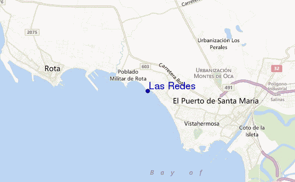 mappa di localizzazione di Las Redes