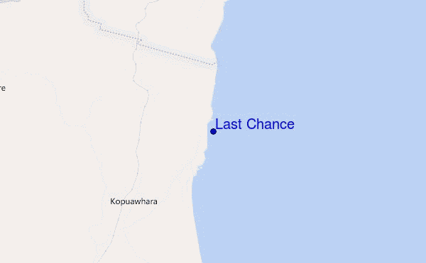 mappa di localizzazione di Last Chance