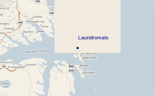 Laundromats Location Map