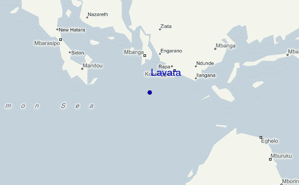 mappa di localizzazione di Lavata