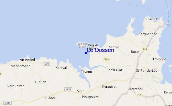 mappa di localizzazione di Le Dossen