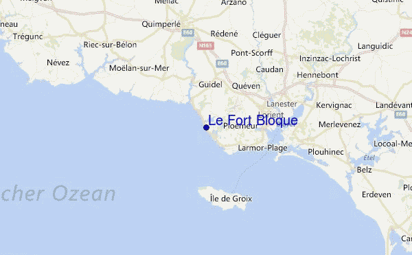 Le Fort Bloque Location Map