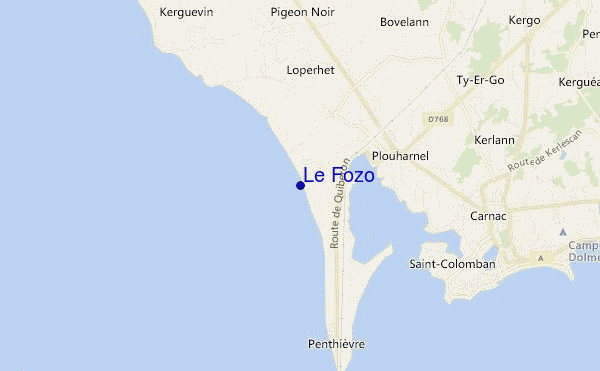 mappa di localizzazione di Le Fozo