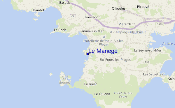 mappa di localizzazione di Le Manege