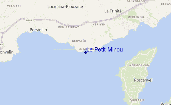 mappa di localizzazione di Le Petit Minou