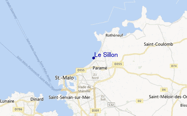 mappa di localizzazione di Le Sillon
