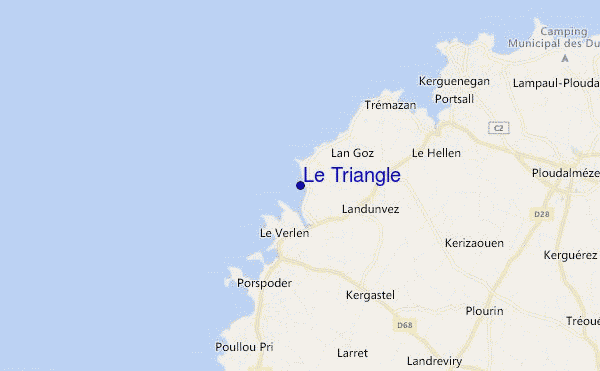 mappa di localizzazione di Le Triangle