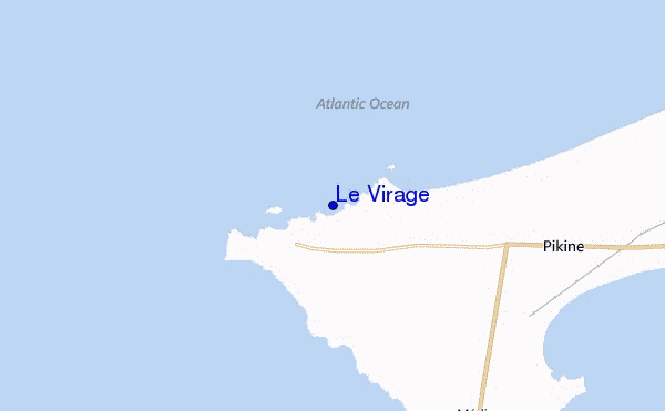 mappa di localizzazione di Le Virage