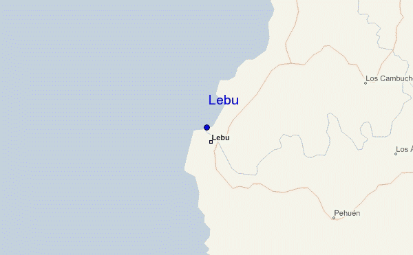 mappa di localizzazione di Lebu
