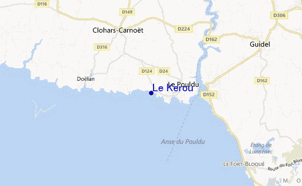 mappa di localizzazione di Le Kerou
