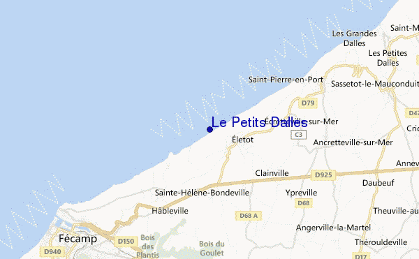 mappa di localizzazione di Le Petits Dalles