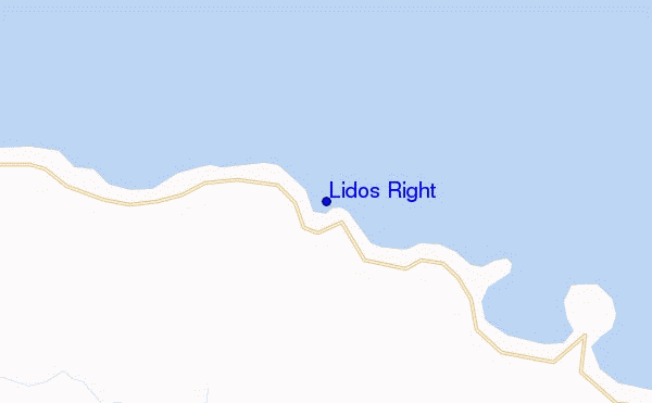 mappa di localizzazione di Lidos Right