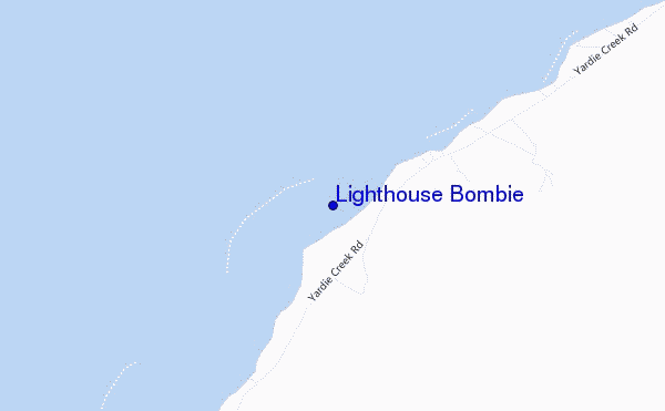 mappa di localizzazione di Lighthouse Bombie