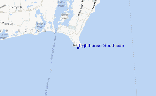 mappa di localizzazione di Lighthouse-Southside