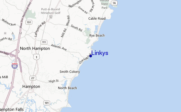 mappa di localizzazione di Linkys