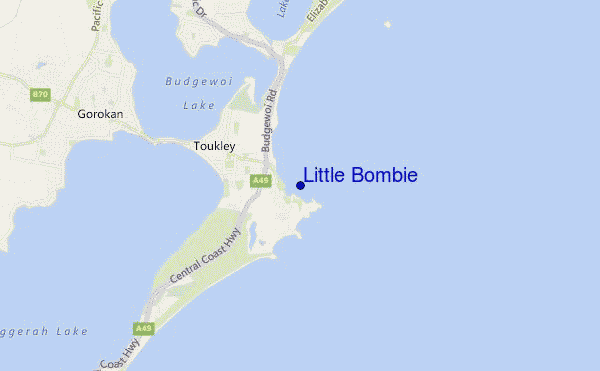 mappa di localizzazione di Little Bombie