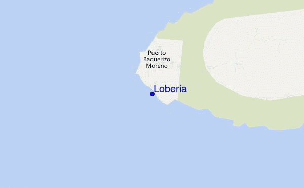 mappa di localizzazione di Loberia