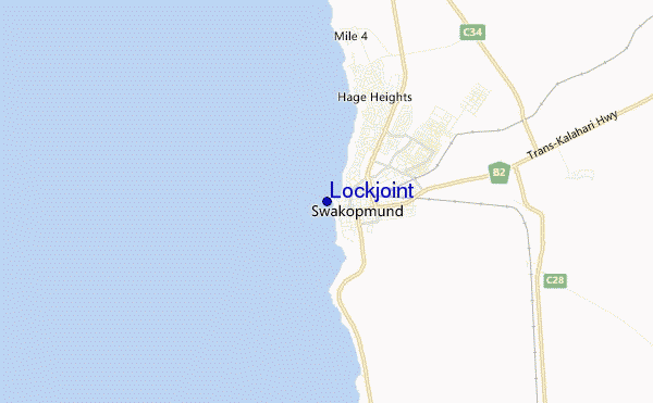 mappa di localizzazione di Lockjoint