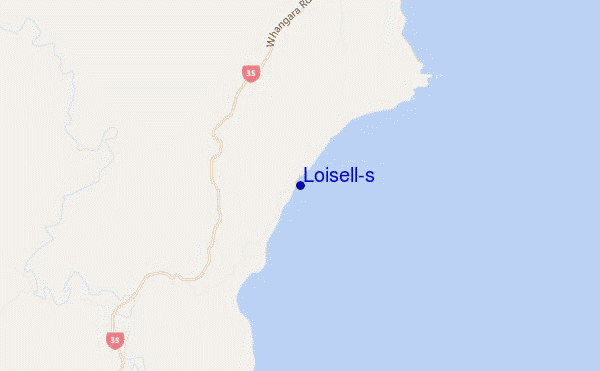 mappa di localizzazione di Loisell's