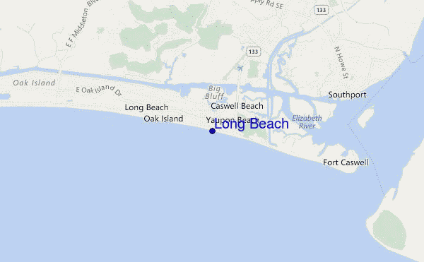 mappa di localizzazione di Long Beach