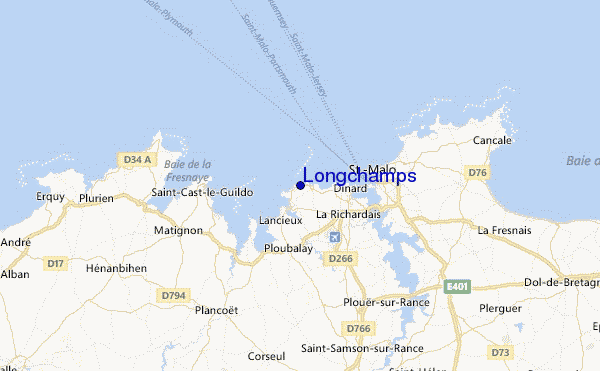 Longchamps Location Map