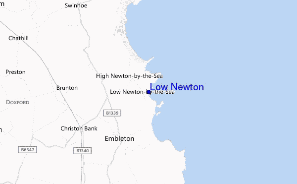 mappa di localizzazione di Low Newton