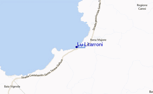 mappa di localizzazione di Lu Litarroni