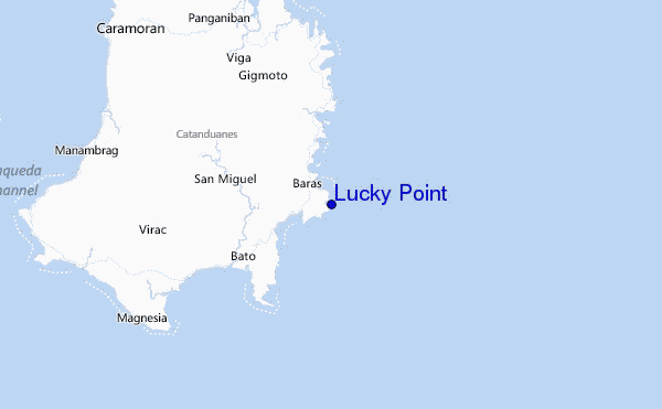 Lucky Point Location Map