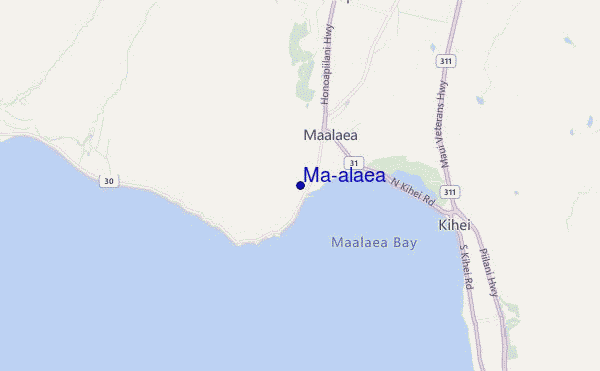mappa di localizzazione di Ma'alaea