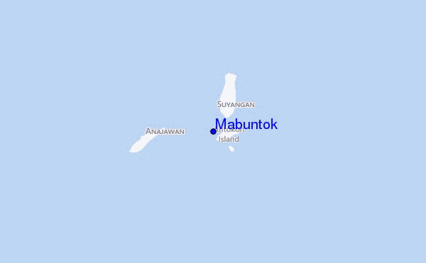 mappa di localizzazione di Mabuntok