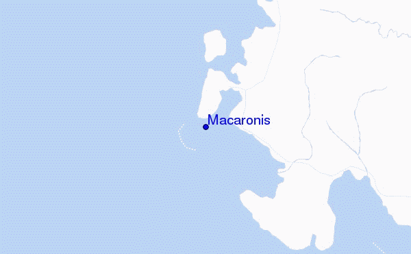 mappa di localizzazione di Macaronis