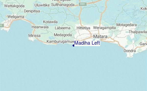 mappa di localizzazione di Madiha Left