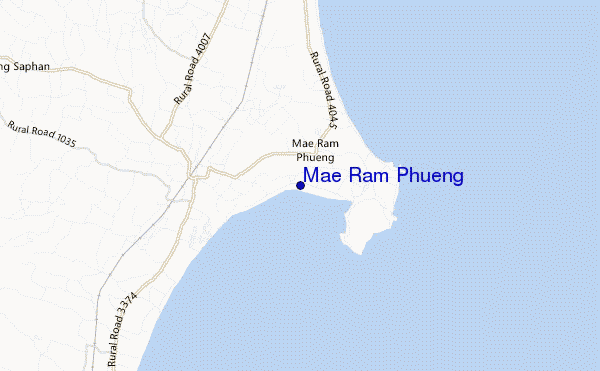 mappa di localizzazione di Mae Ram Phueng