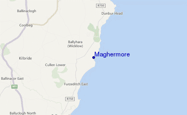 mappa di localizzazione di Maghermore